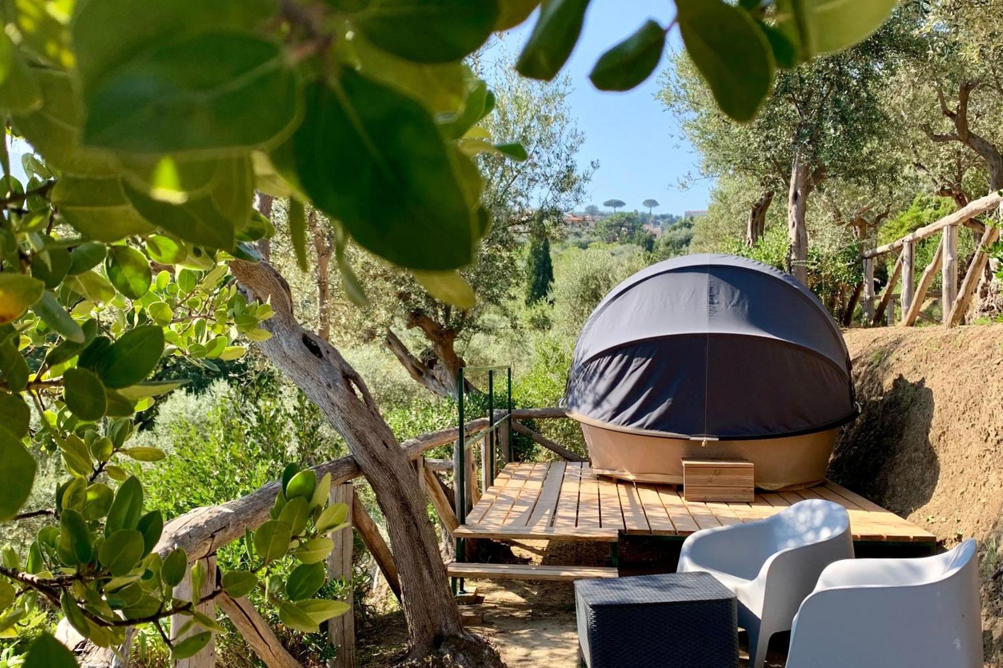 Hostel & Glamping Santa Fortunata Sorrente Extérieur photo